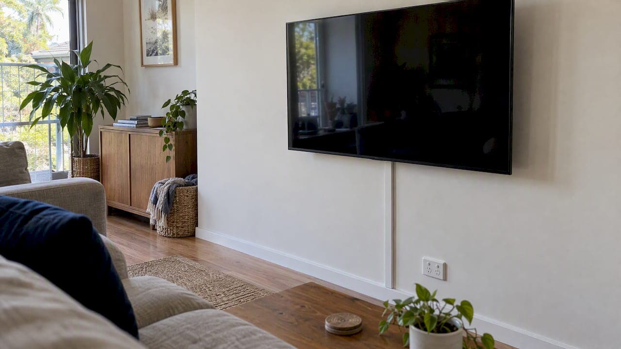 3 Compliant Ways to Conceal TV Wiring in Australia