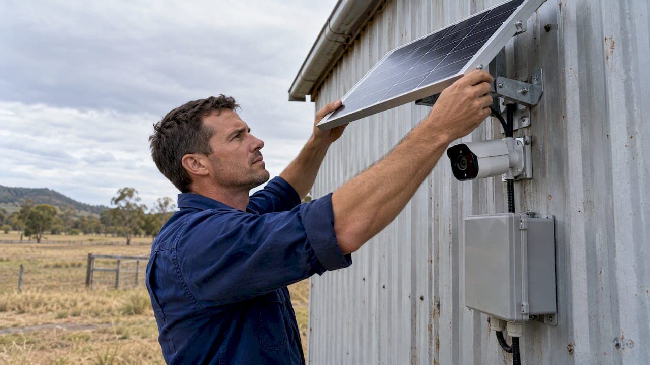 240Wh a Day: Solar CCTV Sizing and Australian Compliance