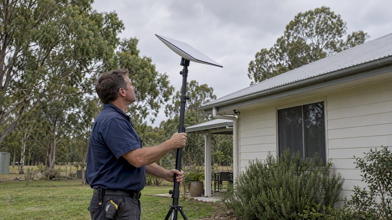Starlink Mounts in Australia: Check 2 or 3 Sky Views First